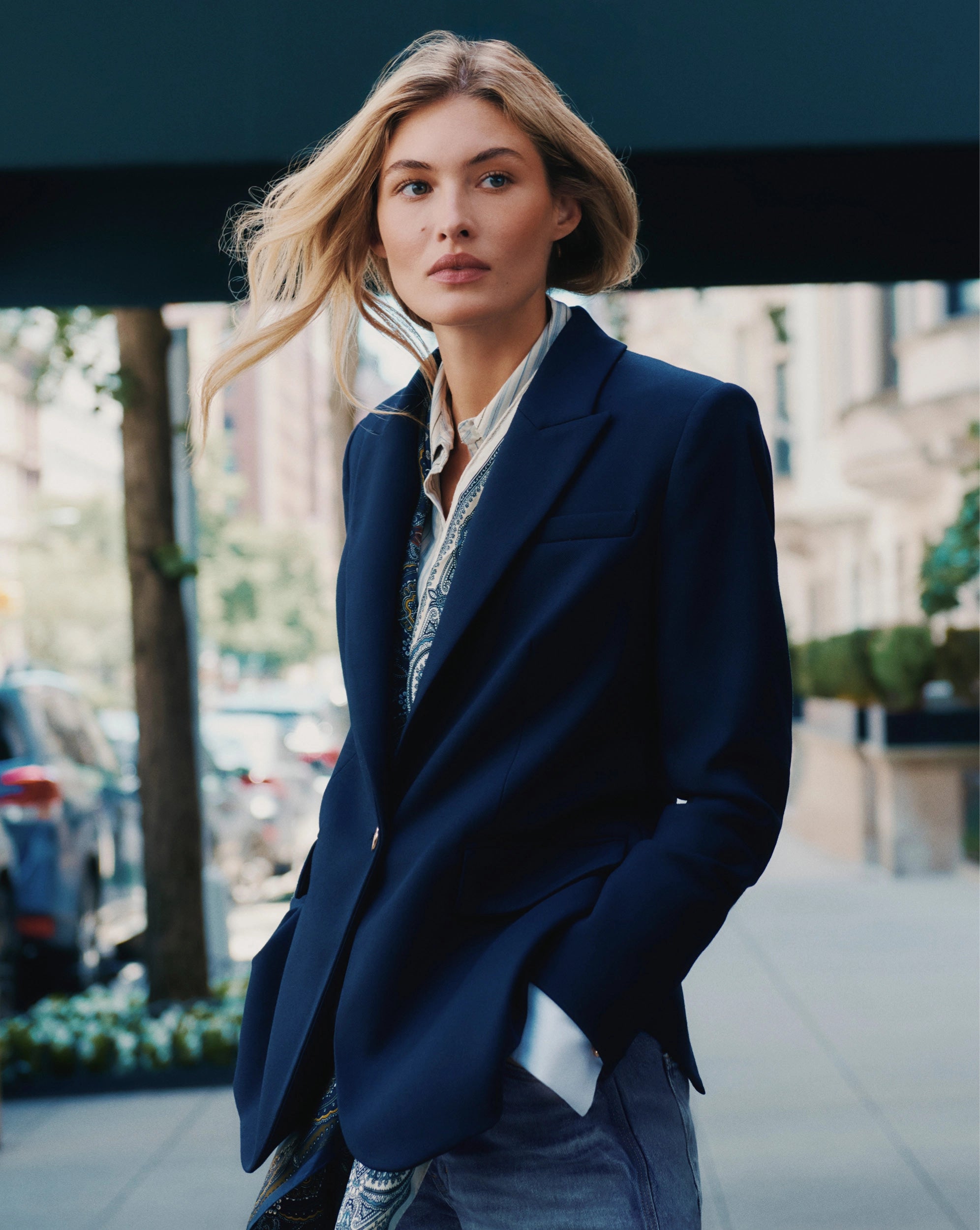 VERONICA BEARD★Dickey Jacket★ネイビー ★サイズ0 The Trailblazer Dickey Jacket – Veronica Beard