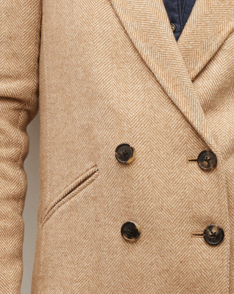 Louis Vuitton Blazer Mens 58 Two Button Wool Jacket Brown Pockets