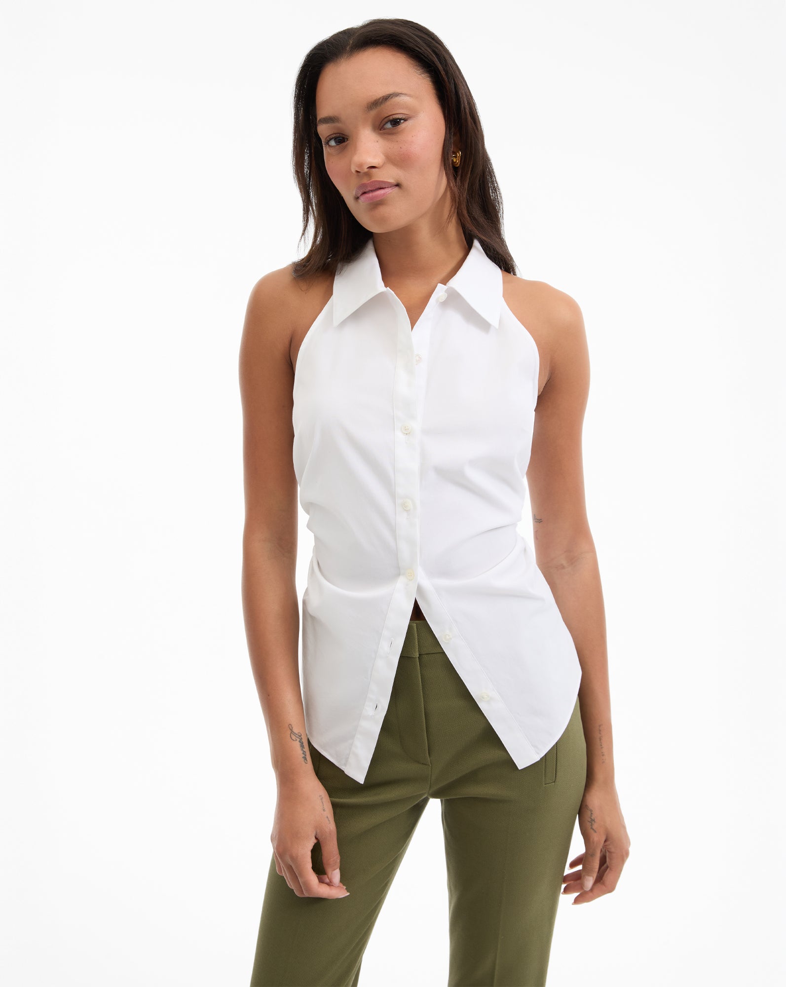 Men Sleeveless Button Down Shirt Brooks Brothers Women's Fitted Non-Iron Stretch Supima Cotton Sleeveless Dress Men Sleeveless Button Down Shirt Brooks Brothers Women's Fitted Non-Iron Stretch Supima Cotton Sleeveless Dress