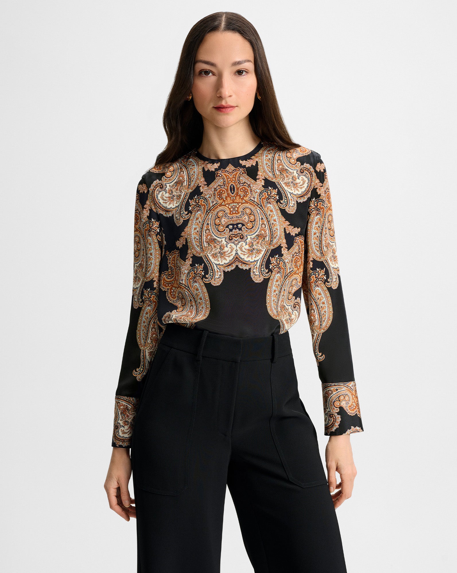 新品　MEER. Prince Sleeve Blouse BLK Shop MINU BLOUSE in Black | Fast Delivery