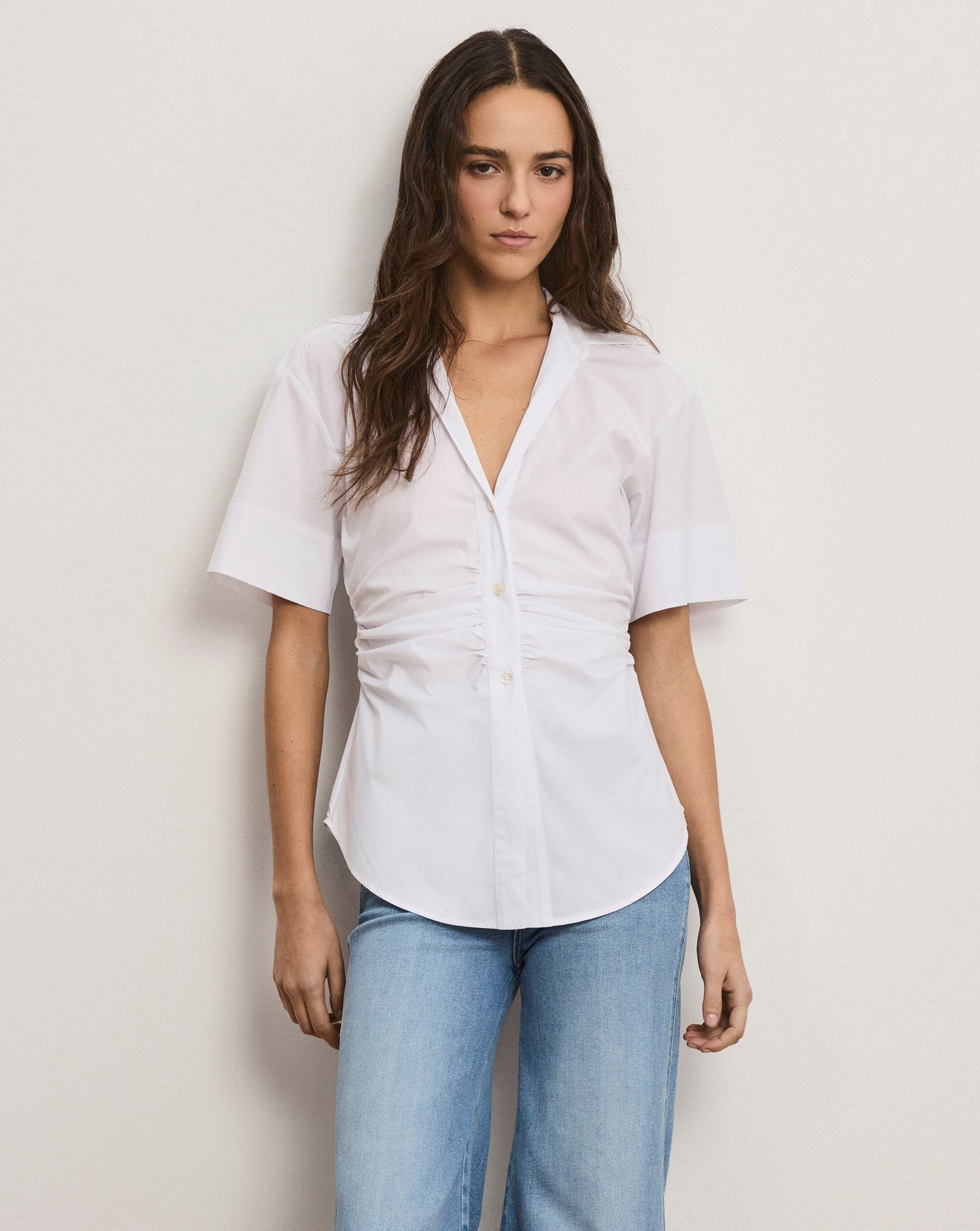 Veronica Beard Devra Button-Down Shirt