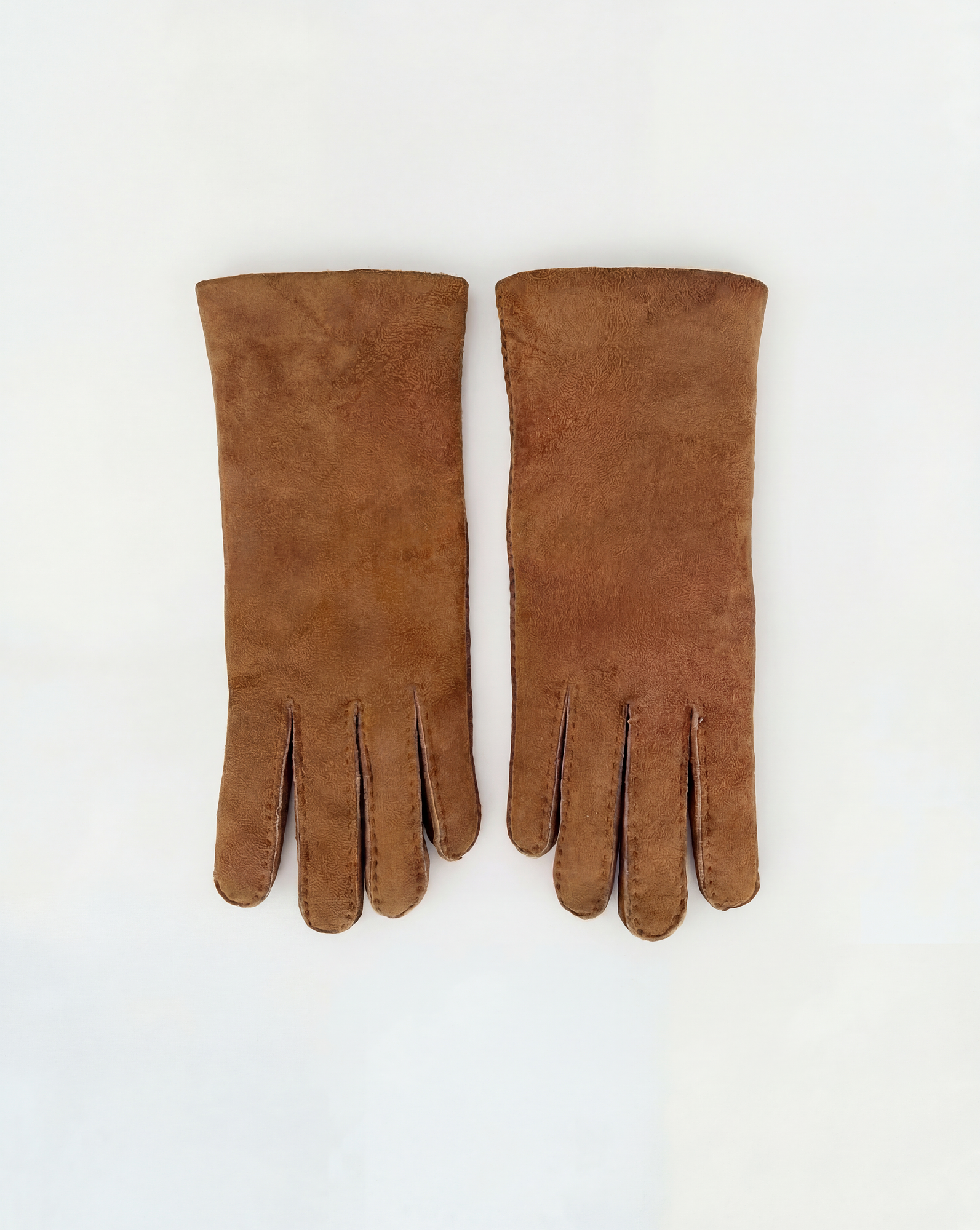 Denise Suede Glove in Acorn | Veronica Beard