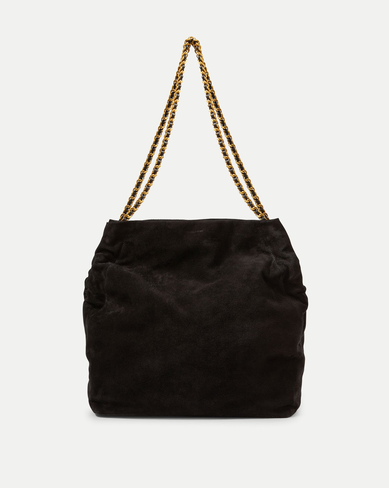 Veronica Beard Suede Slouch Bag in Black | Veronica Beard