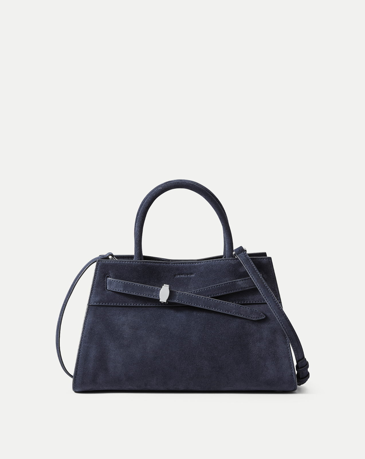 VERONICA オフショルダー Veronica Beard Dash Bag in Navy Seude | Veronica Beard