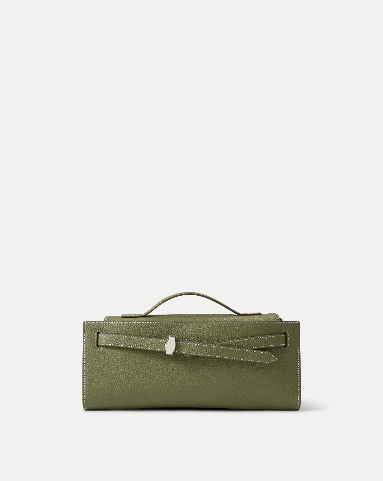 Veronica Beard Dash Clutch in Green Stone Army | Veronica Beard