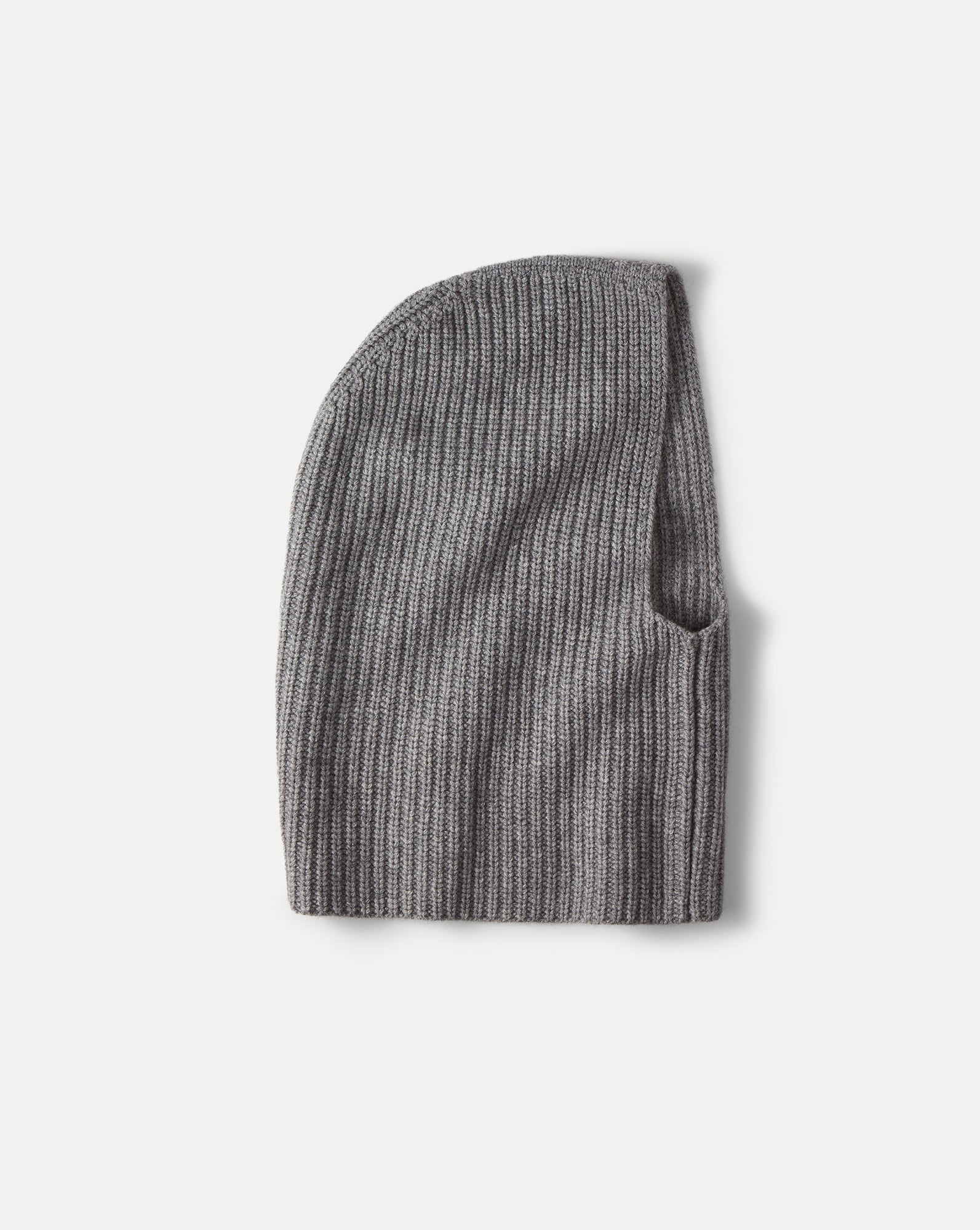 Wool-Cashmere Snood in Medium Heather Grey | Veronica Beard