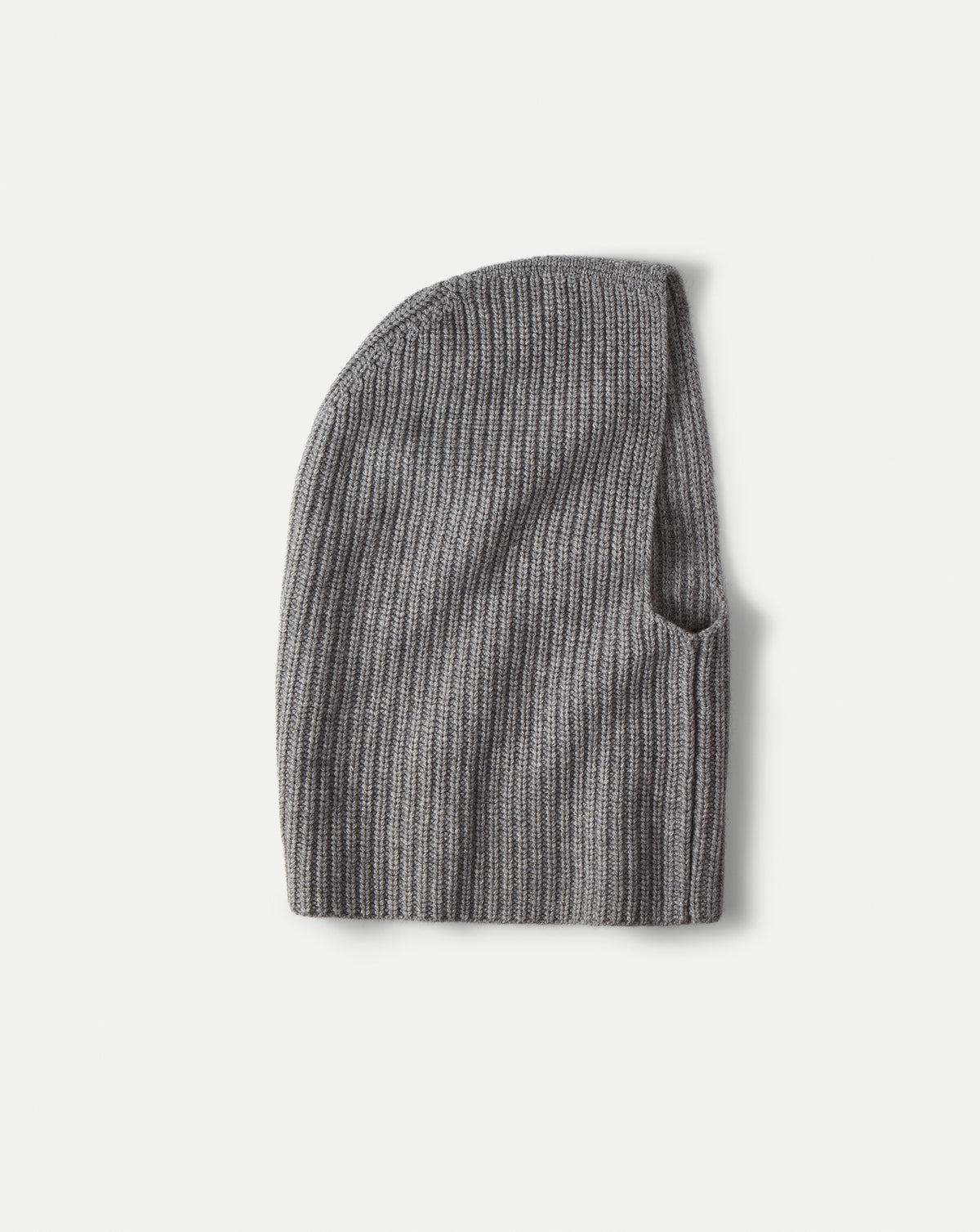 Wool-Cashmere Snood in Medium Heather Grey | Veronica Beard display picture 3