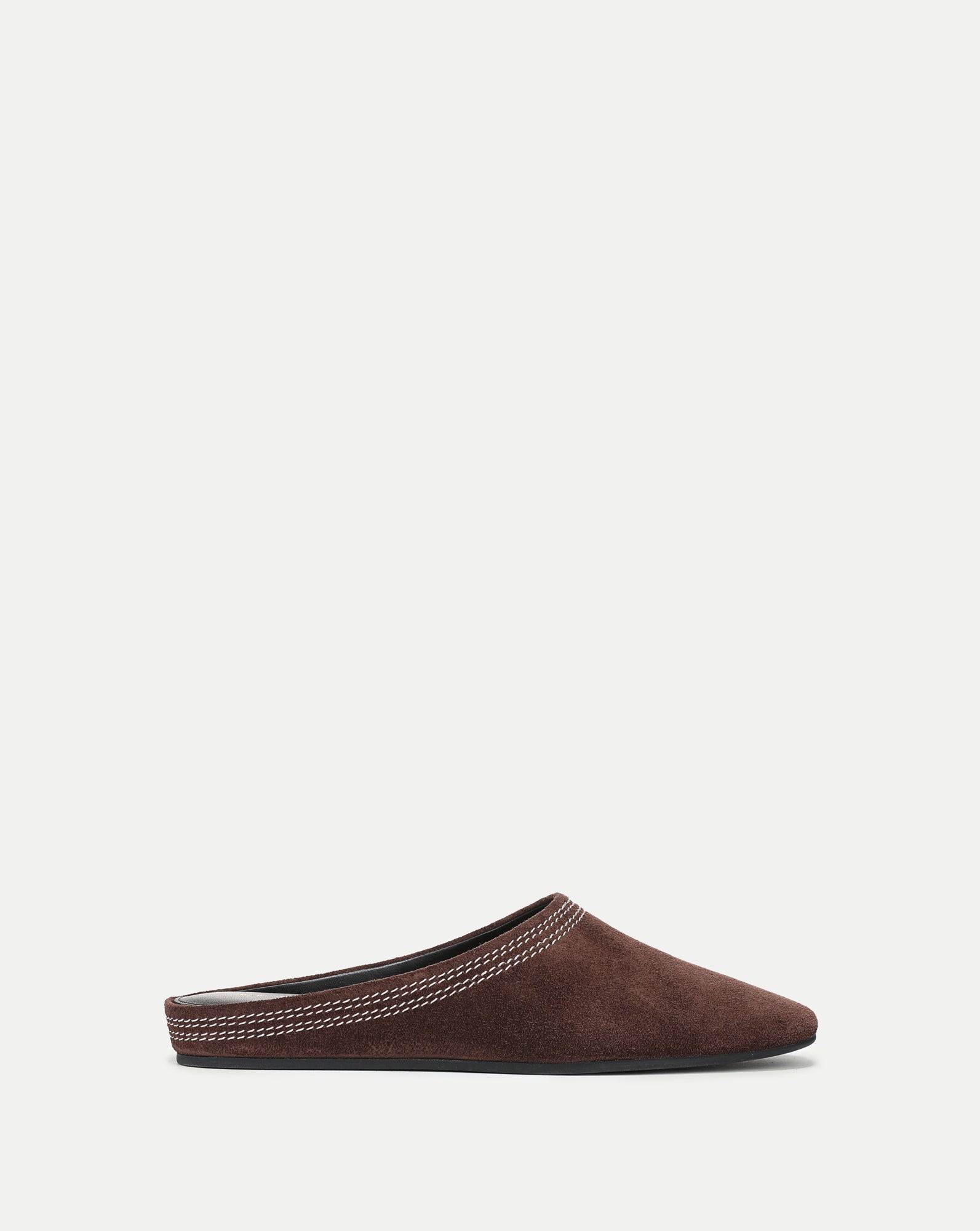 Narcisa Mule in Espresso | Veronica Beard