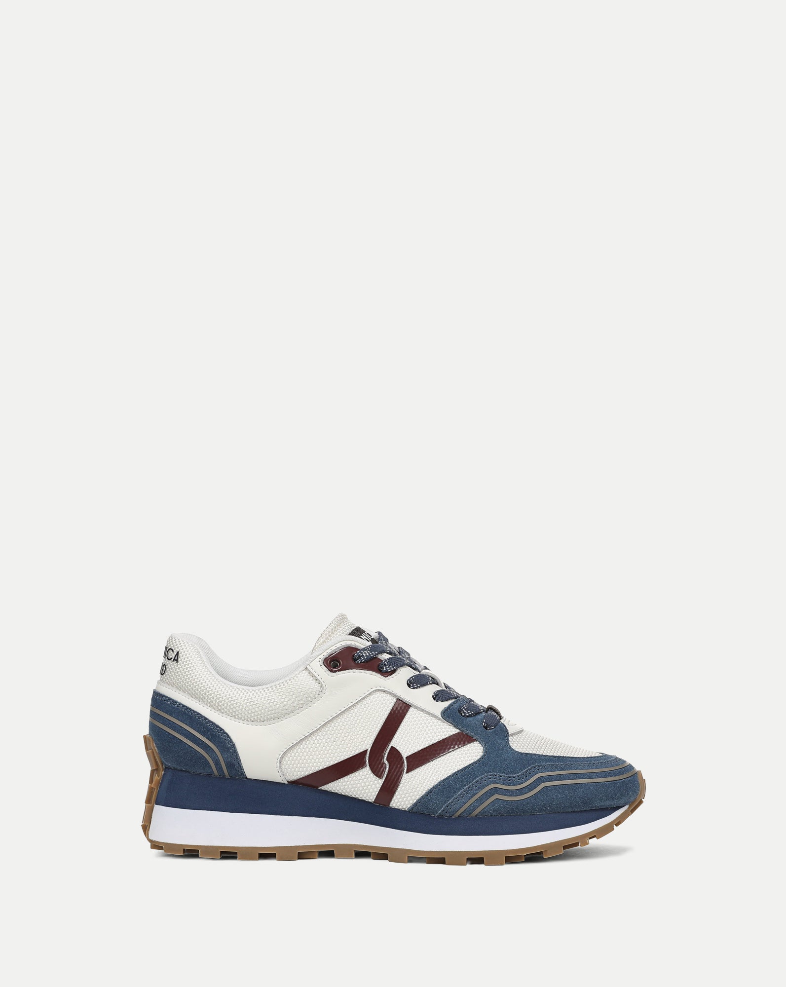 Valentina Sport Sneaker in Ocean/Pinot Noir | Veronica Beard