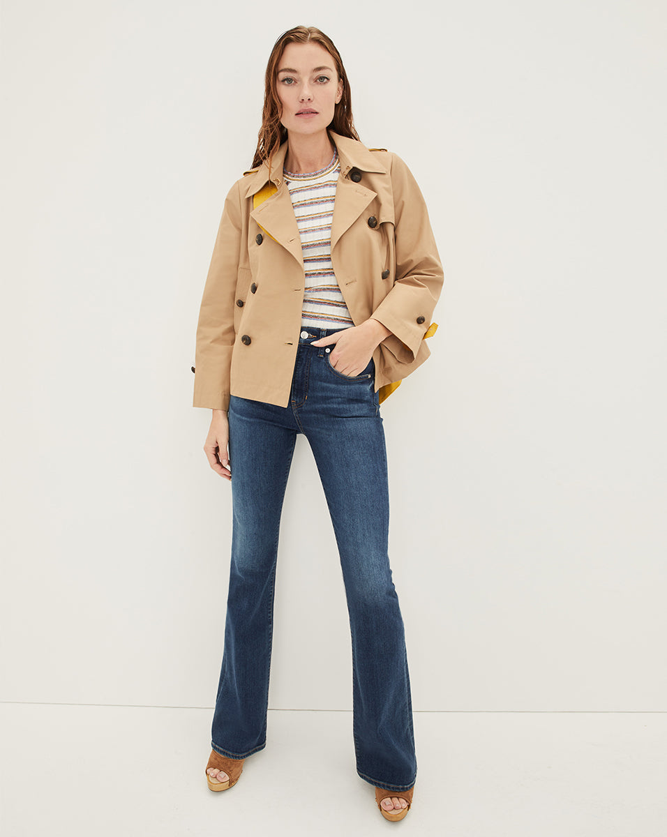 Veronica Beard Conneley Dickey Trench Coat