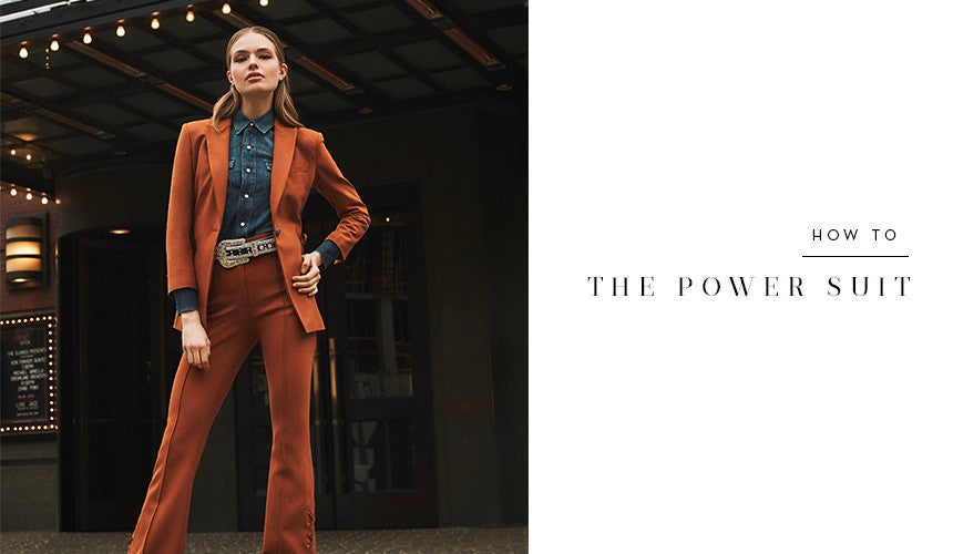 
How to Wear: The Power Suit