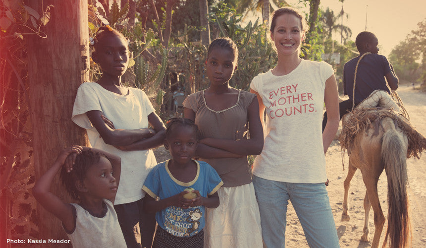 
#VBGivesBack: Christy Turlington Burns