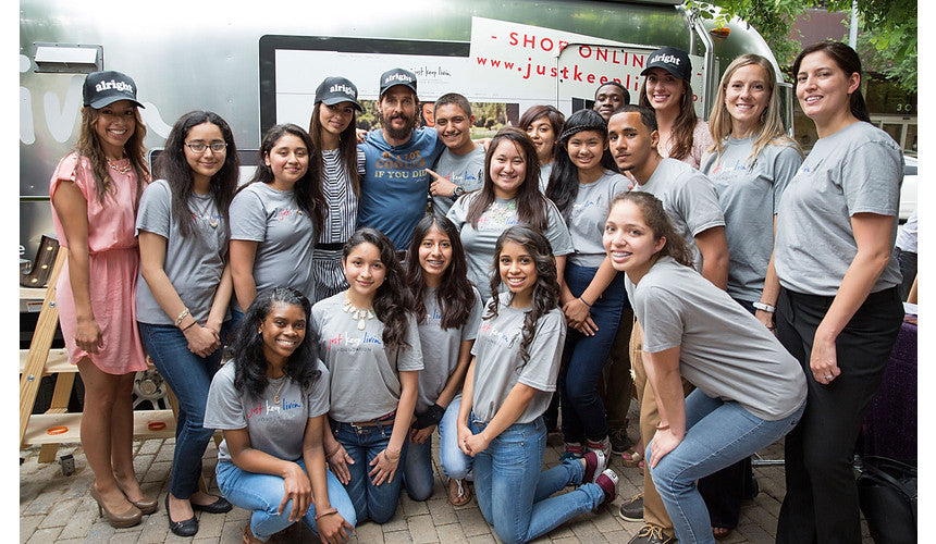 
#VBGivesBack: Camila Alves McConaughey