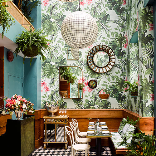 
Decor Guide-Banana-Leaf Wallpaper