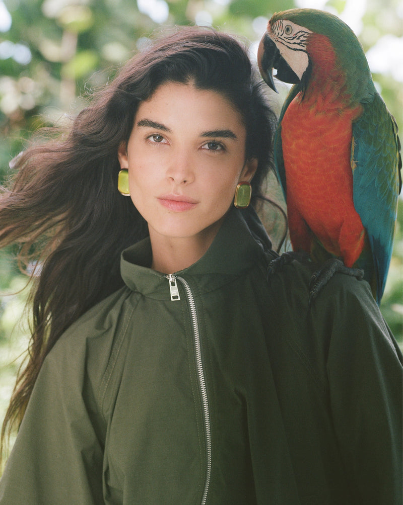 Cat’s Eye Stone Earring