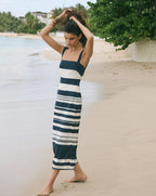 Ella Striped Midi Dress