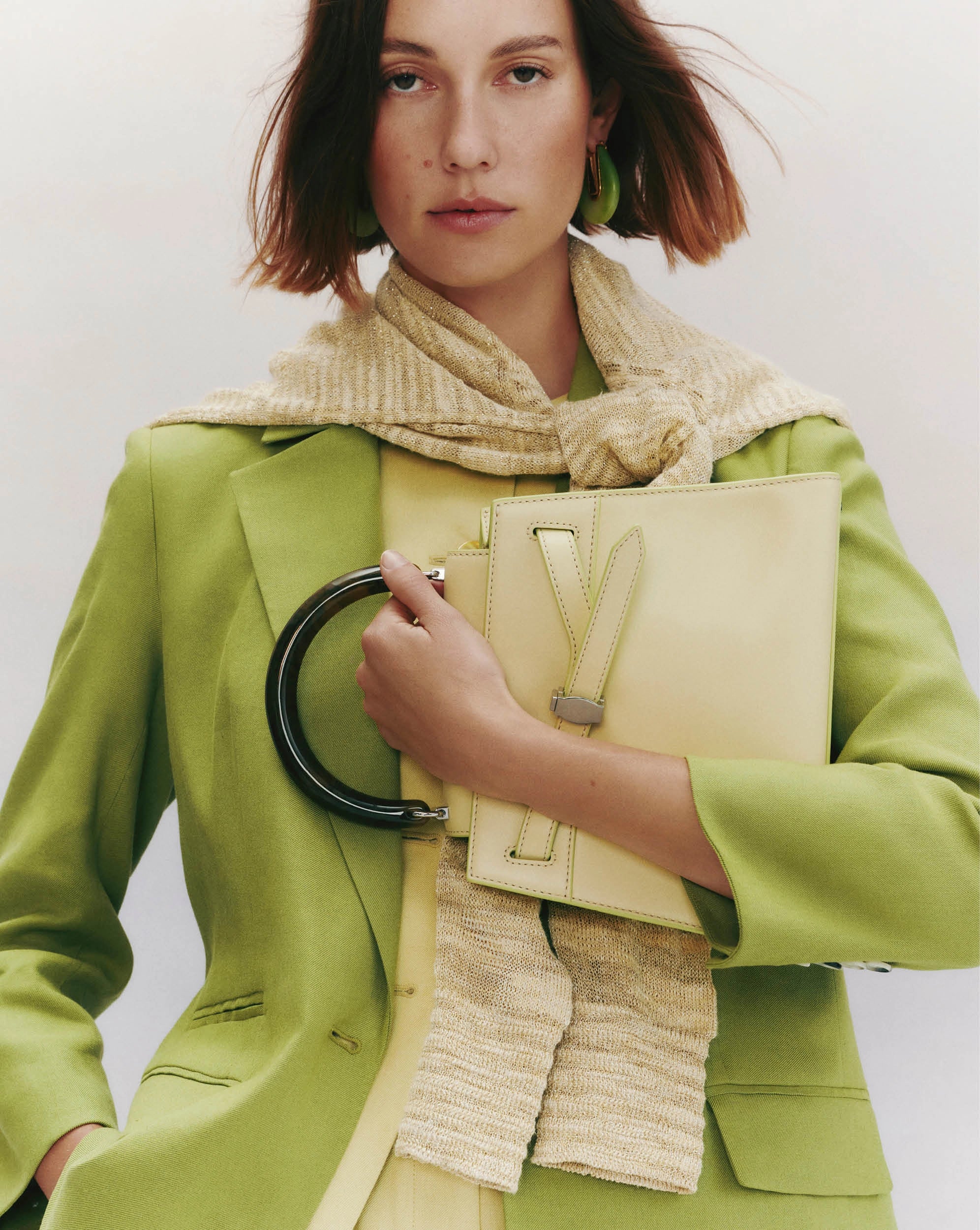 Veronica Beard Dash Top-Handle Bag in Pistachio | Veronica Beard Veronica Beard Dash Top-Handle Bag in Pistachio | Veronica Beard