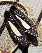 Cienna Woven Satin Flat