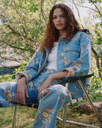 Leighton Floral Denim Jacket