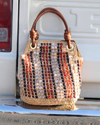 Small Beaded Veronica Beard Slouch Bag - Hazelwood Multi