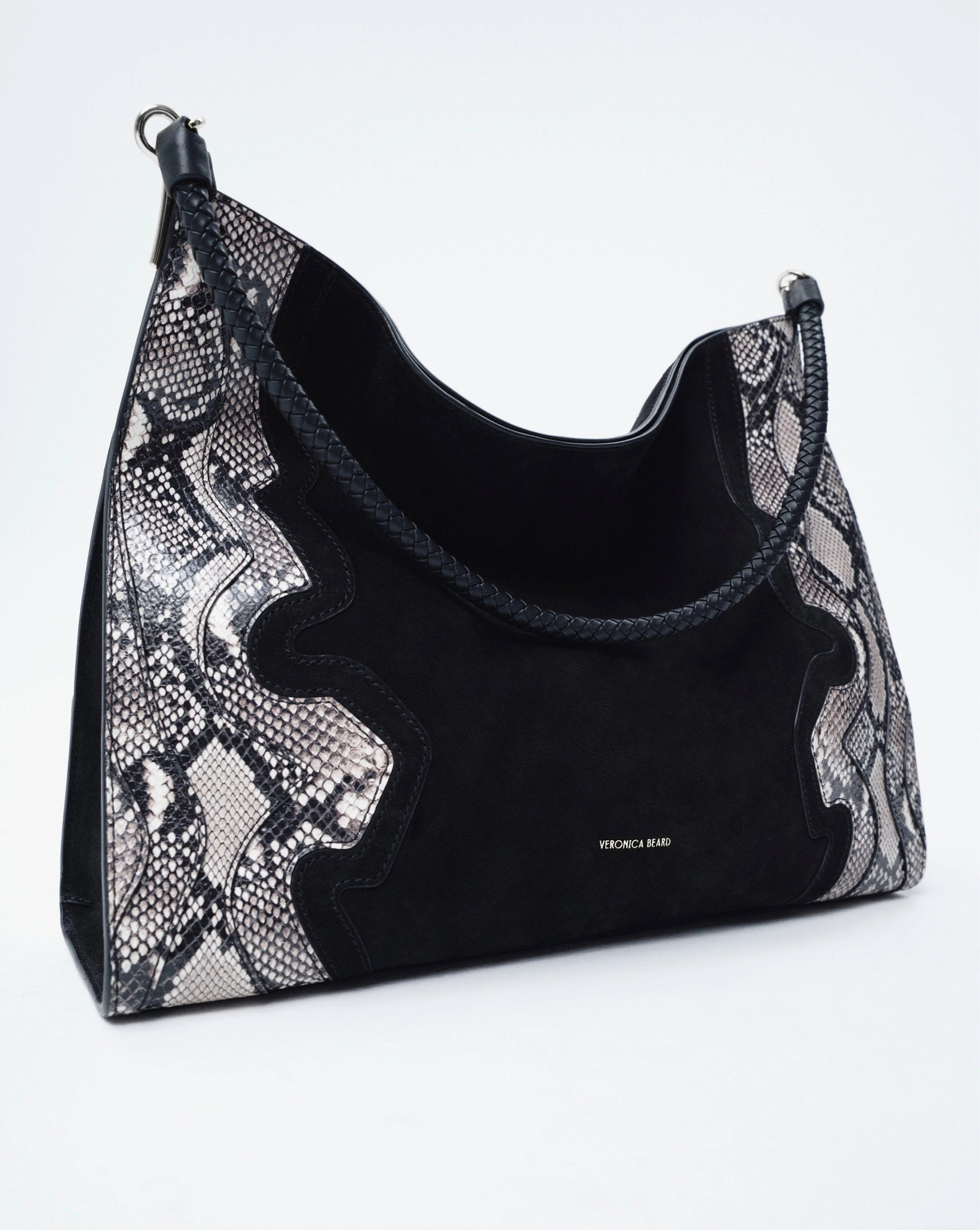 Veronica Beard Vida Shoulder Bag - Black Multi