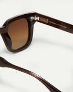Veronica Beard 04 Square Sunglasses - Brown