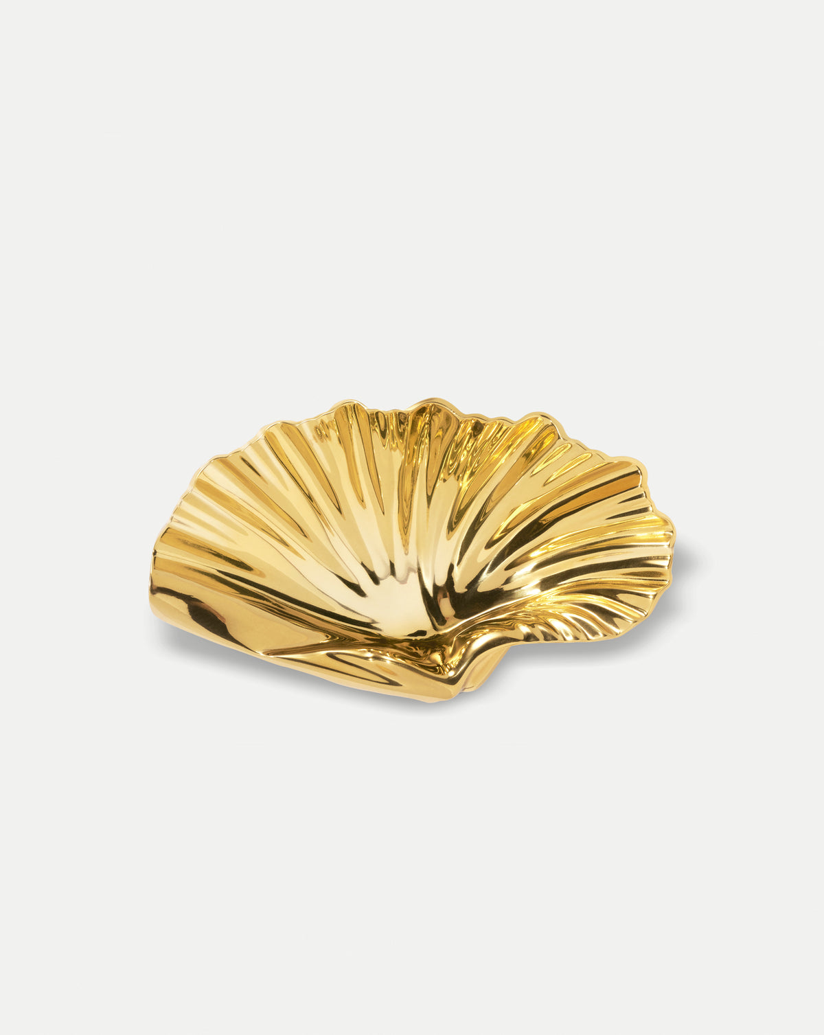 Shell Vide Poche in Gold | Veronica Beard