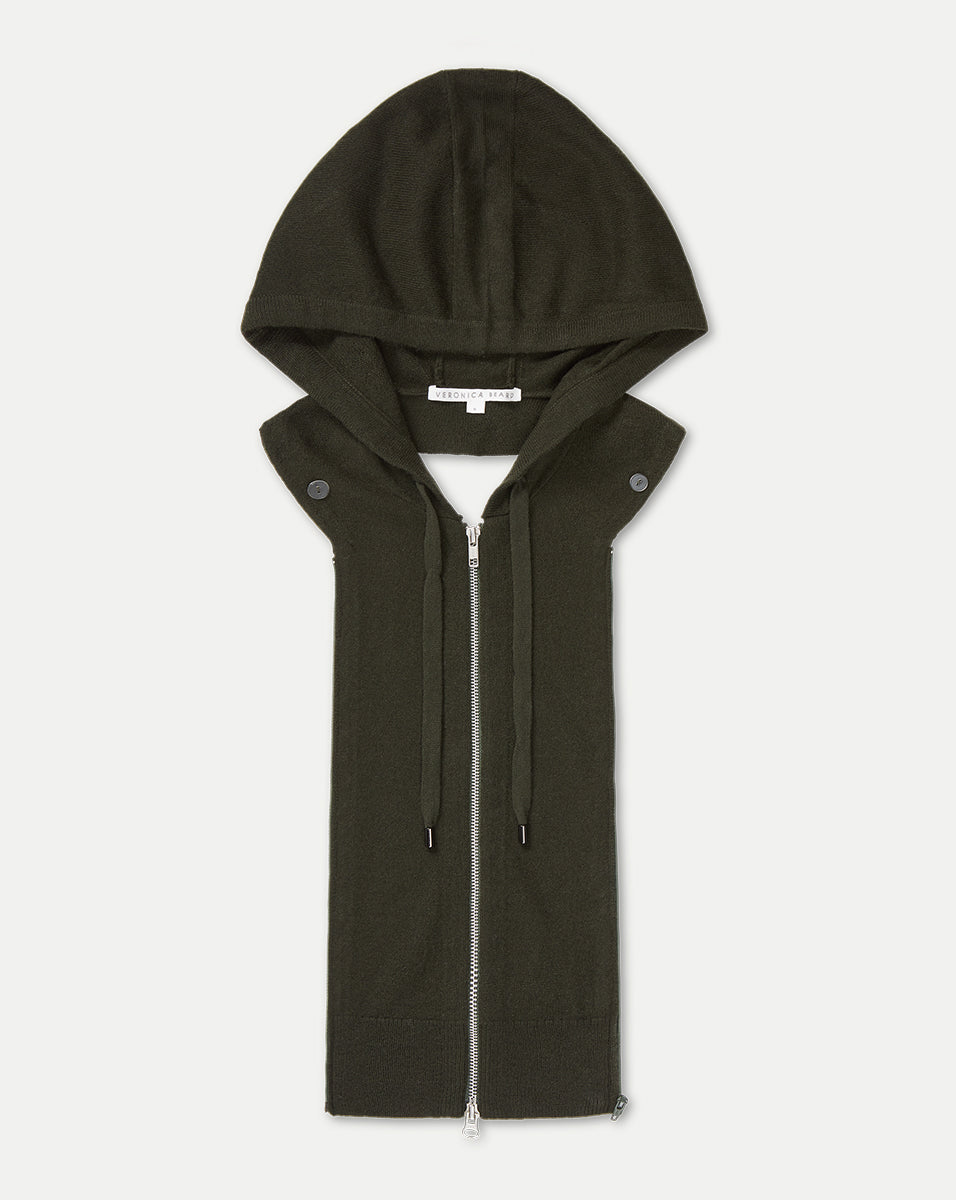 Cashmere Hoodie Dickey | Veronica Beard