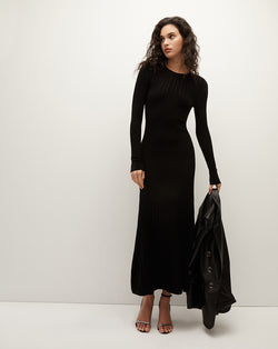 Nami Knit Dress - Black