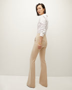 Veronica Beard Libby Poplin Button-Down Shirt - White