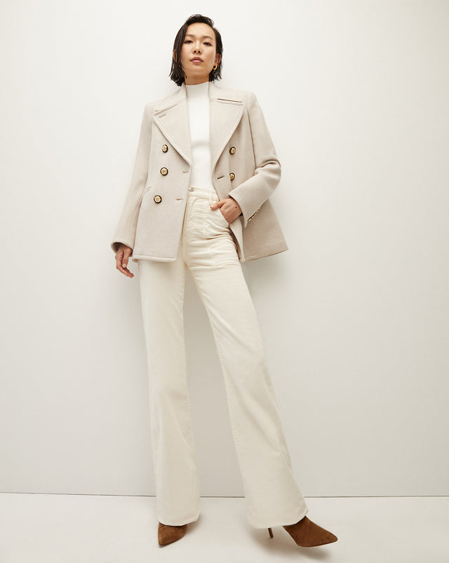 Haute Edition Women' Walker Wool Blend 3/4 Belted Long Jacket Winter Coat -  Walmart.com