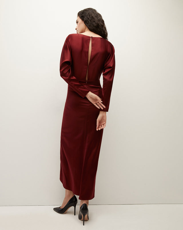 Sabri Stretch-Silk Charmeuse Dress