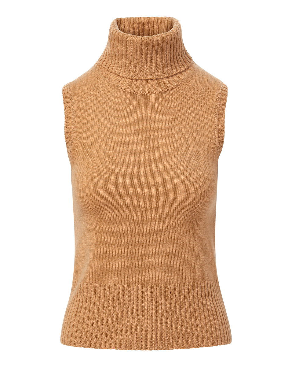 Veronica Beard beige button wool cashmere cowl neck online sweater turtleneck ribbed