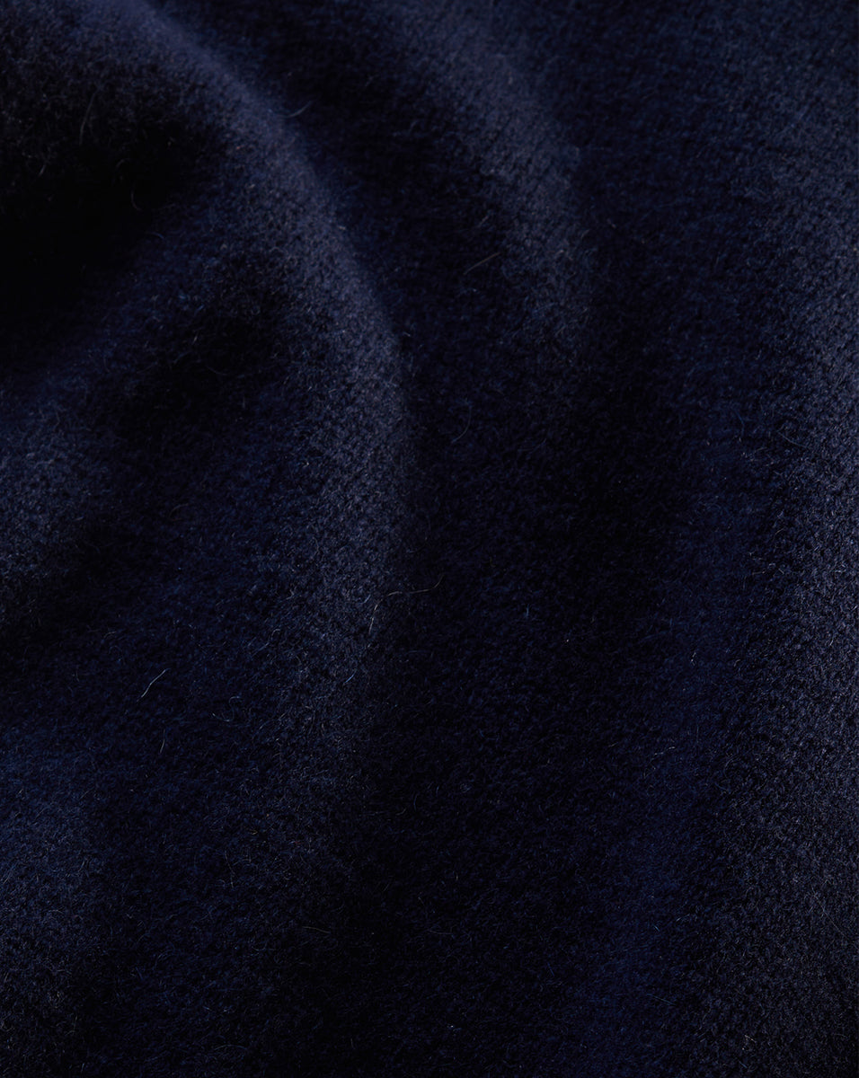 Veronica Beard Mazzy Cashmere Sleeveless Sweater - Navy