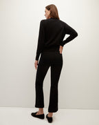 Veronica Beard Solene Cashmere Cardigan - Black