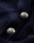 Veronica Beard Solene Cashmere Cardigan - Navy