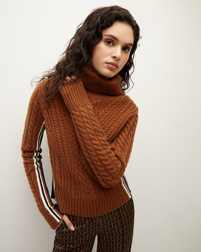 Maril Lambswool Turtleneck Sweater | Veronica Beard