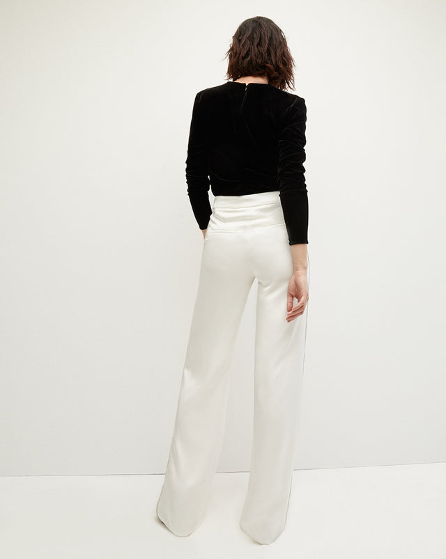 Millicent Evening Pant - Winter White - 4