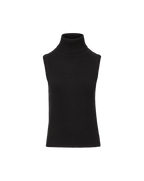 Veronica Beard Mazzy Cashmere Sleeveless Sweater - Black