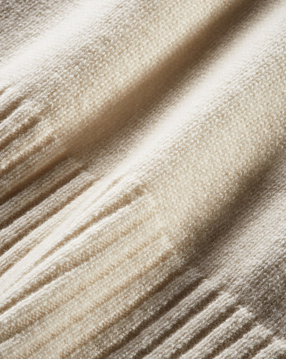 Veronica Beard Mazzy Cashmere Sleeveless Sweater - Ivory