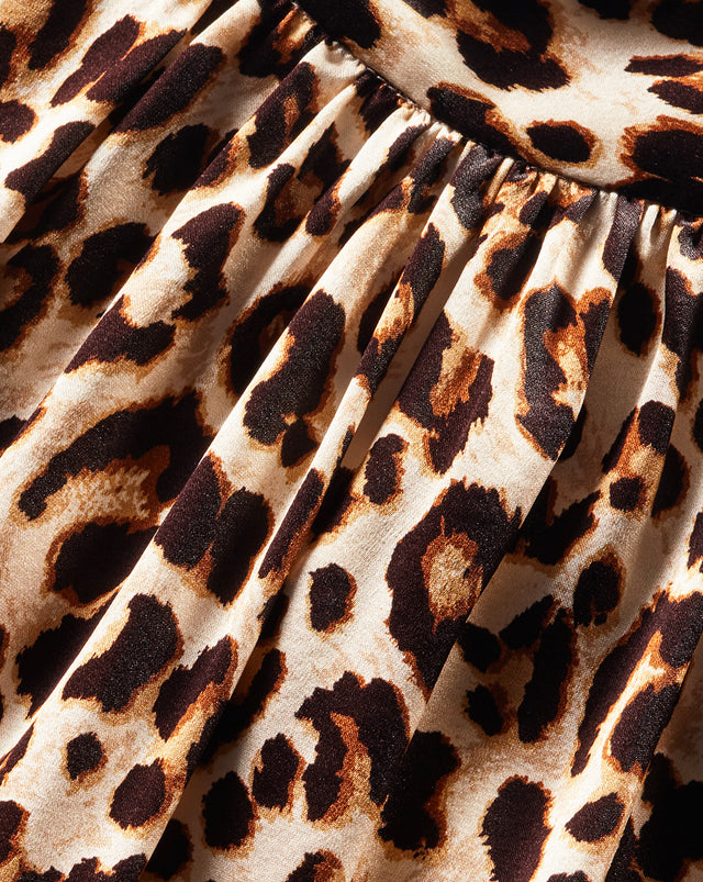 Tanisha Leopard-Print Top