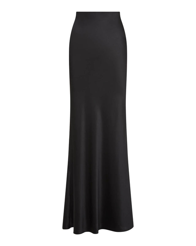 Medina Stretch-Silk Charmeuse Skirt