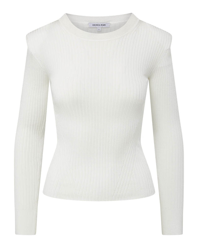 Acara Ribbed Pullover - Off-White - 11