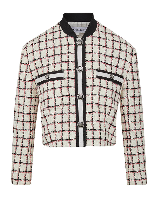 Ellicot Graphic Tweed Jacket - Ecru Multi - 7