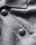 Veronica Beard Cheshire Cashmere Cardigan - Heather Grey