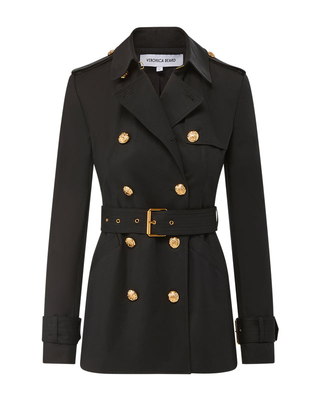 Angelique Dickey Cropped Trench