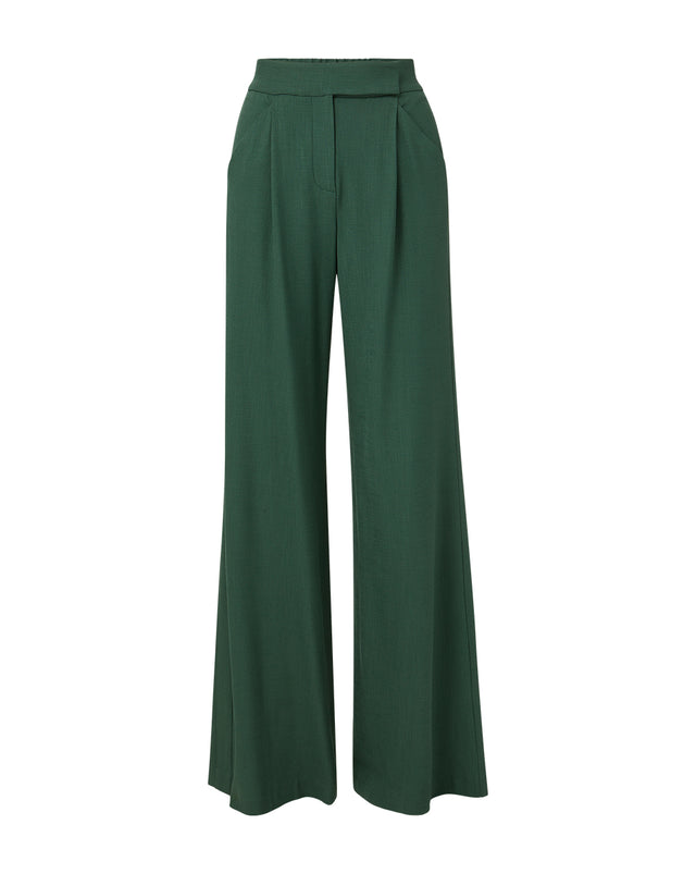 Marbeau Sateen Pant - Forest - 6