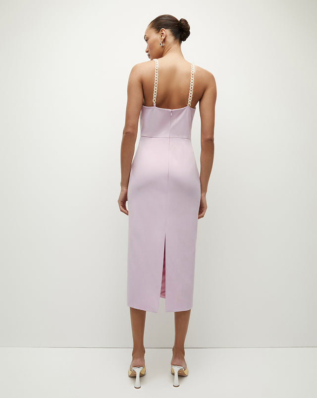 Reese Sheath Dress - Barely Orchid - 5