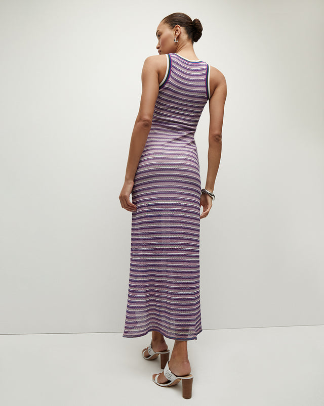 Sivan Striped Knit Dress