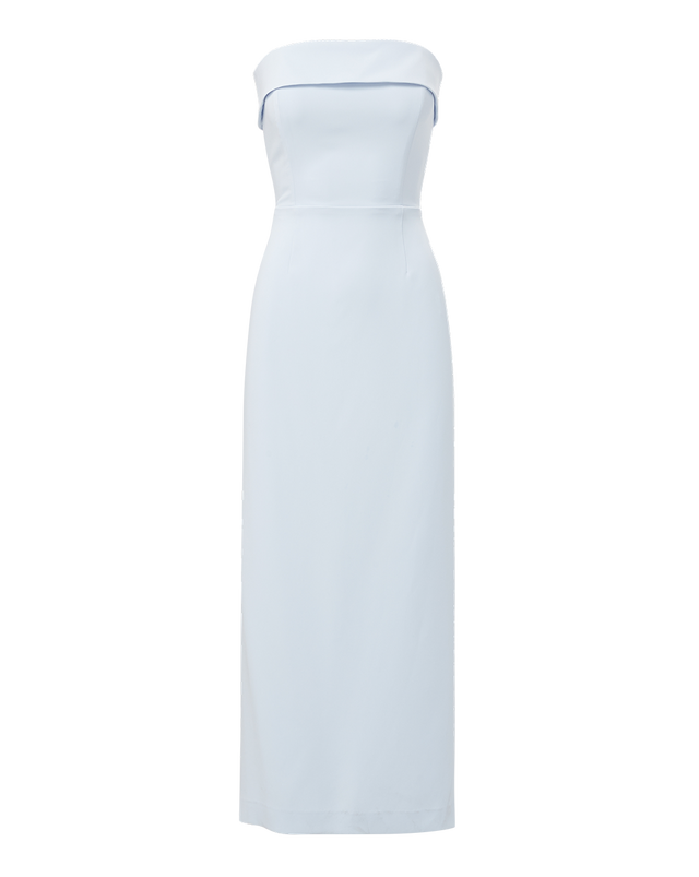 Absol Crepe Strapless Dress